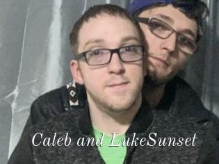 Caleb_and_LukeSunset