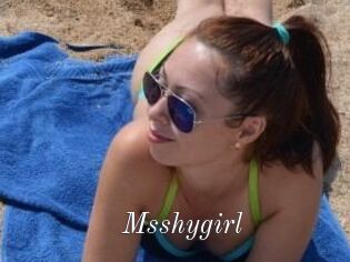 Msshygirl