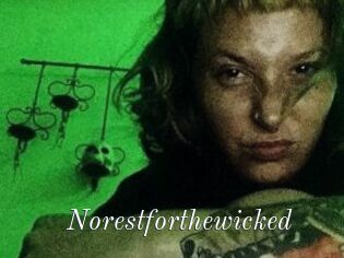 Norestforthewicked