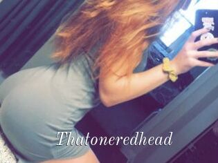 Thatoneredhead